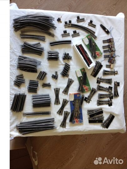 Железная дорога 1/120 (тт), пульт roco, BR 130