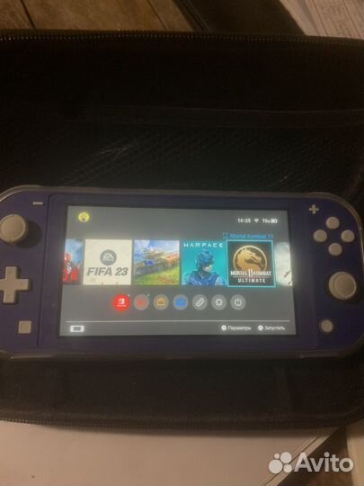 Nintendo switch lite с играми
