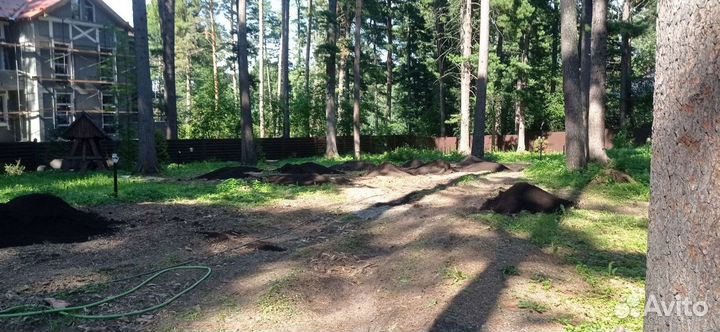 Земля чернозем плодородный грунт