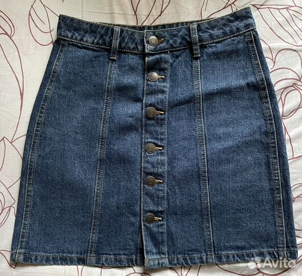 Юбка джинсовая