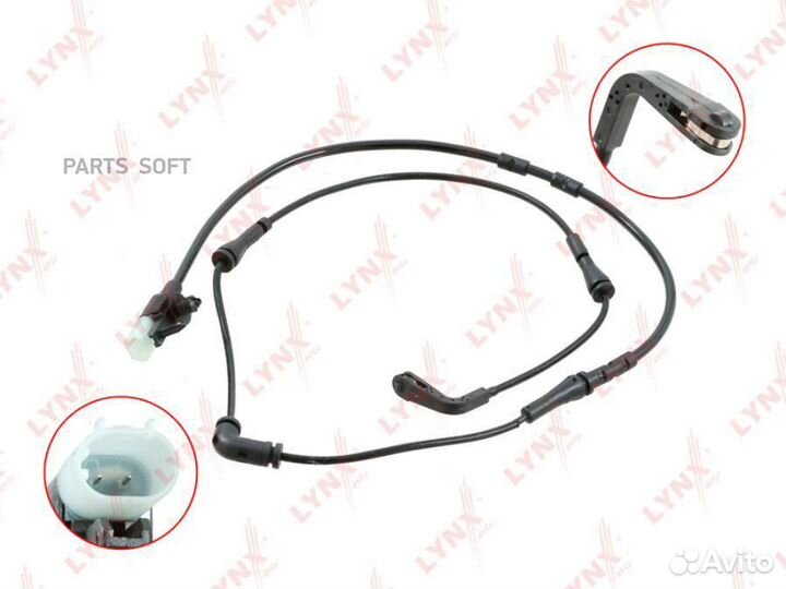 Lynxauto BW1144 Датчик износа тормозных колодок пе