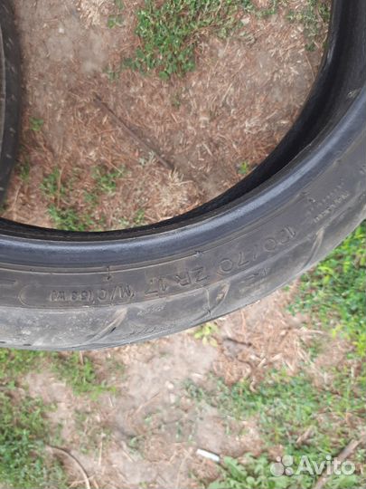 Моторезина 120 70 17 michelin