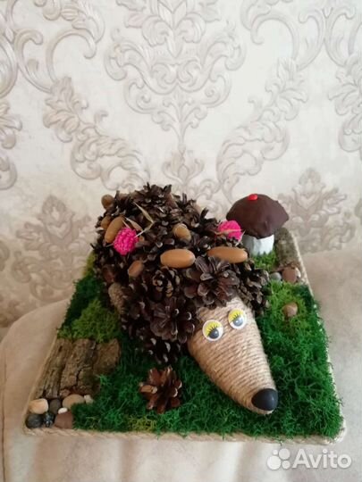 Осенняя поделка из природных материалов