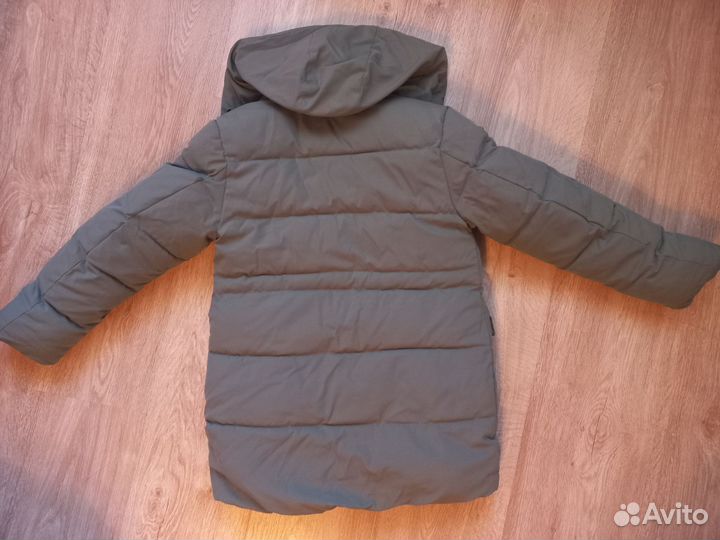 Куртка пуховик для девочки рост 116
