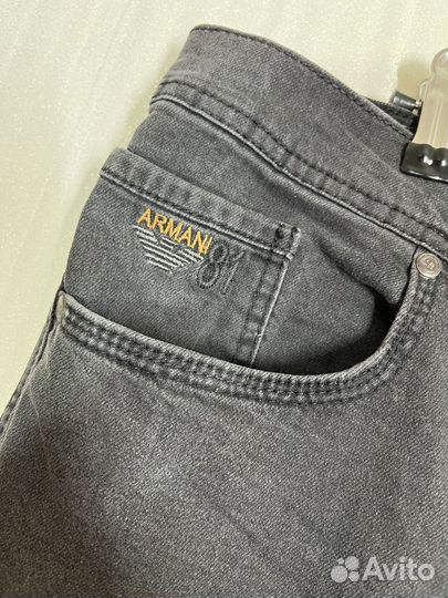 Джинсы муж Armani jeans р.W40 L34