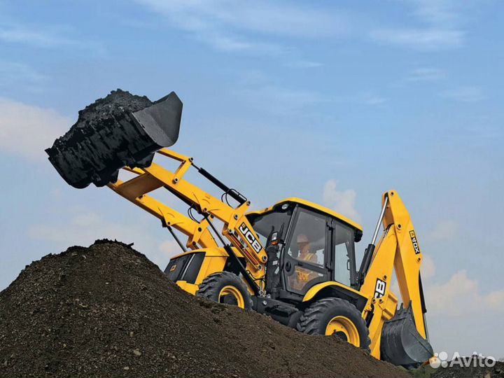 Аренда спецтехники, экскаватор погрузчик jcb 3cx