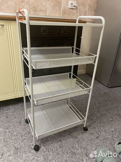 Этажерка на колесиках бу