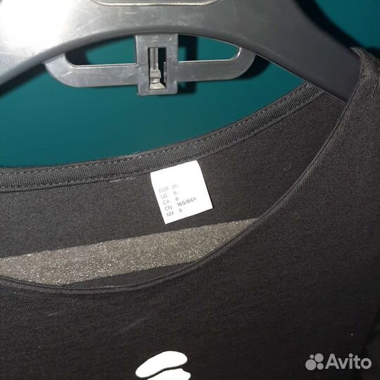 Платье с принтом Скелет H/M