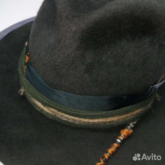 Шляпа фетровая федора