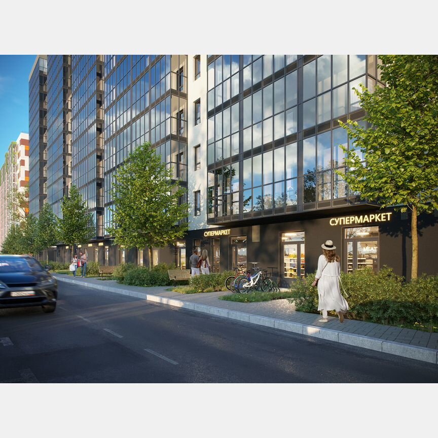 1-к. квартира, 36 м², 9/12 эт.