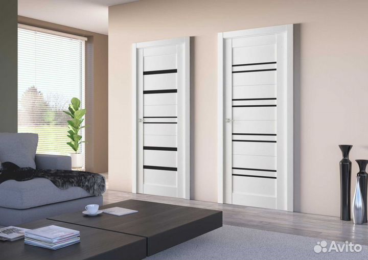 Межкомнатные двери с зеркалом