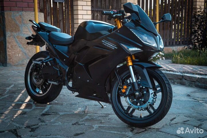Электромотоцикл Kawasaki. 5000 ватт