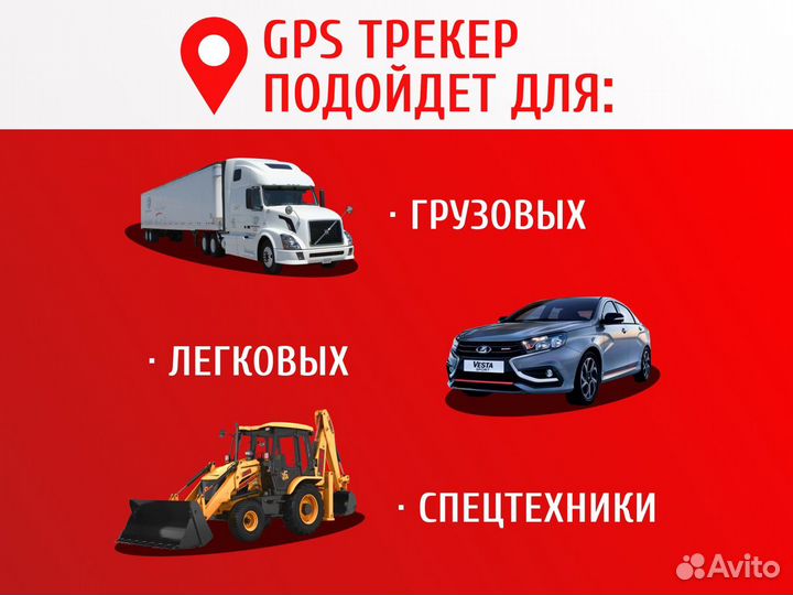 GPS Трекер Глонасс для авто с контролем топлива