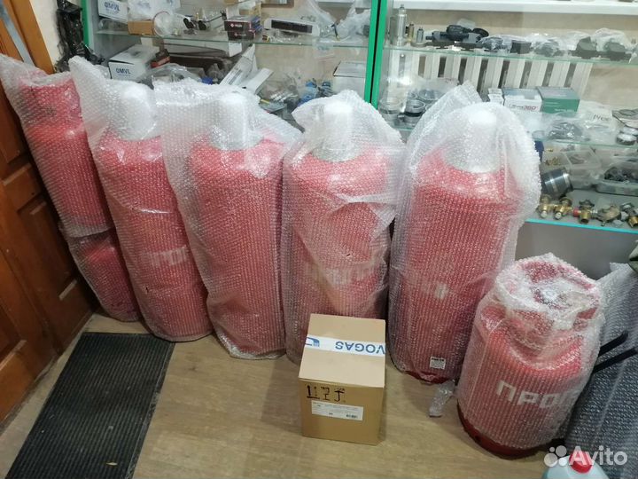 Газовый баллон заправленный