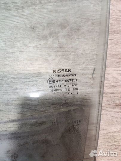 Стекло двери Nissan Juke F15