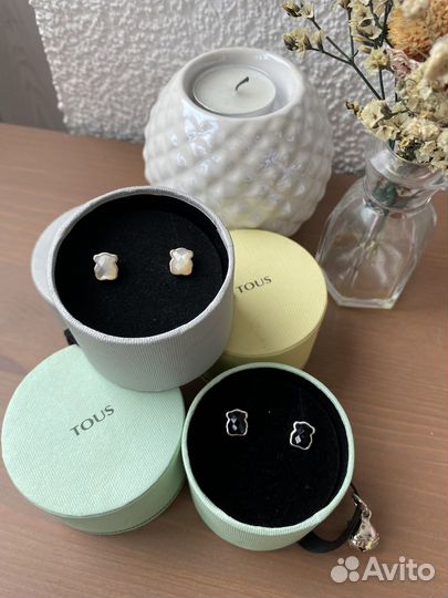 Серьги, подвеска Tous