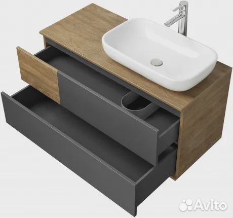 Тумба с раковиной aquaton (Акватон) 1a2469k0teka0