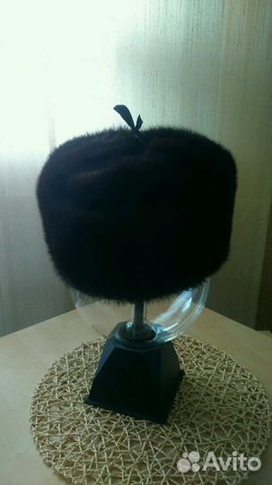 Норковая шапка- ушанка