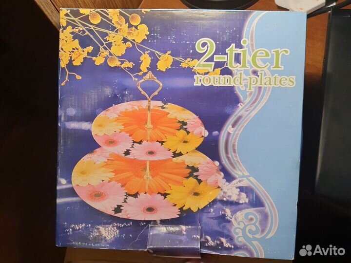 Этажерка 2 яруса для капкейков