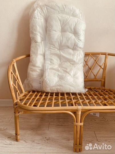 Новый диван / скамья ротанг 113х68х72 (аналог IKEA