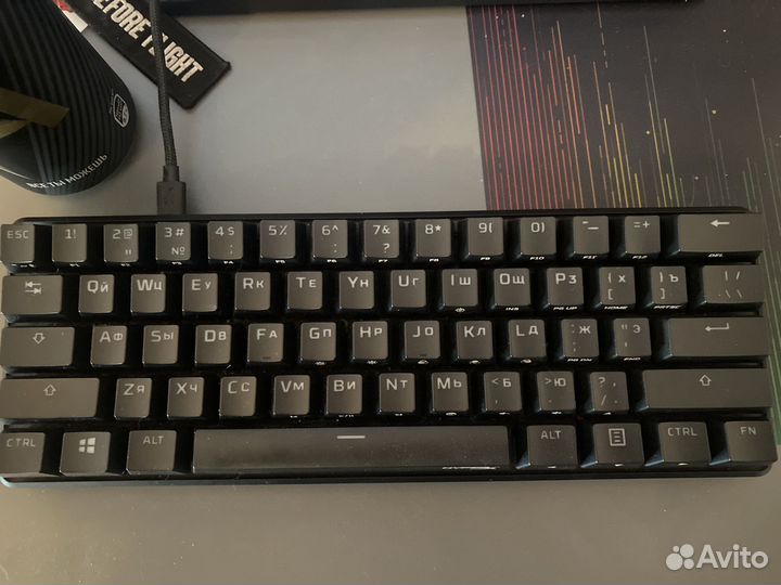 Игровая механическая клавиатура hyperx