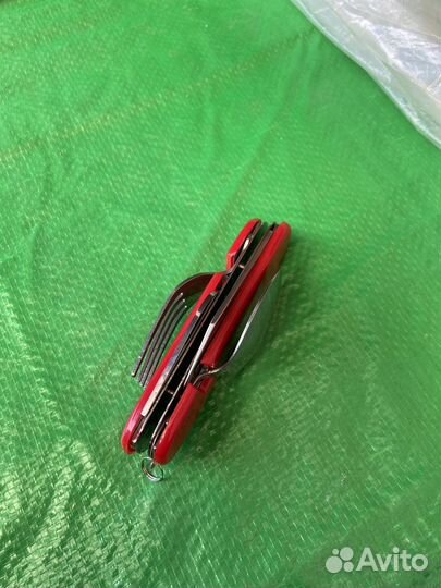 Походный набор вилка ложка нож открывашка