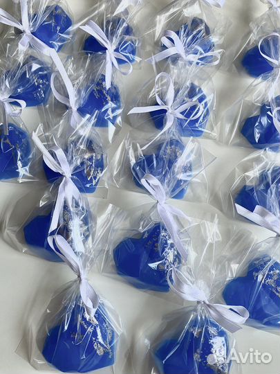 Мыло ручной работы, подарок, бонбоньерка