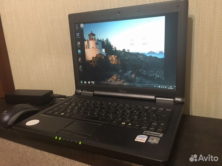 Ноутбук fujitsu siemens esprimo mobile u9200