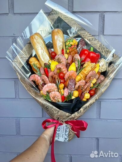 Мужской букет съедобный вкусный