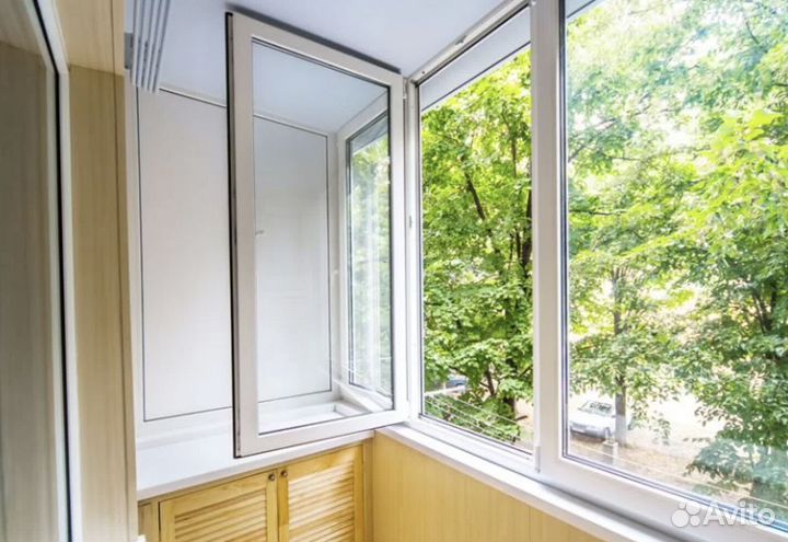 Остекление балкона