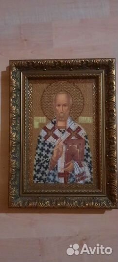Икона из бисера