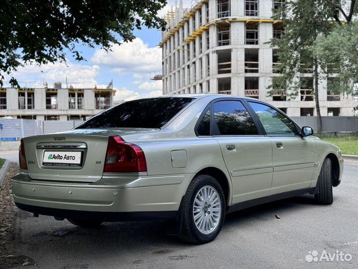 Volvo S80 2.4 AT, 2006, 176 000 км