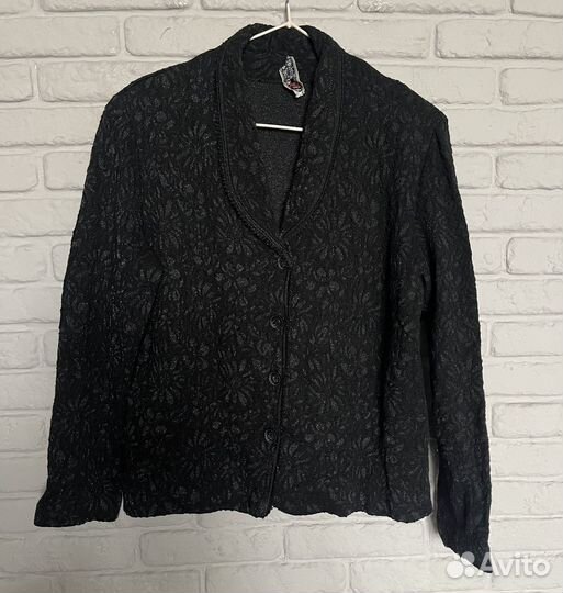 Жакет винтаж Германия 70-е гг кримплен