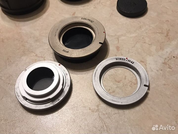Переходник М42/EOS и M42/Nikon