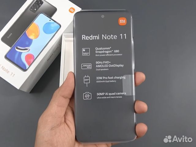 Xiaomi Redmi Note 11, 4/64гб, новый