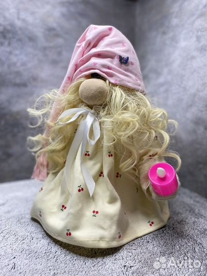 Гном, ручная работа, кукла