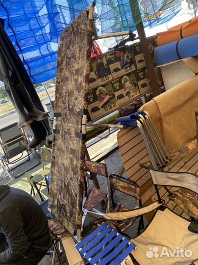 Раскладушка медведь 180 см