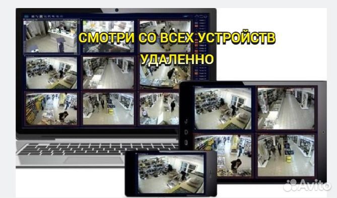 Комплект видеонаблюдения