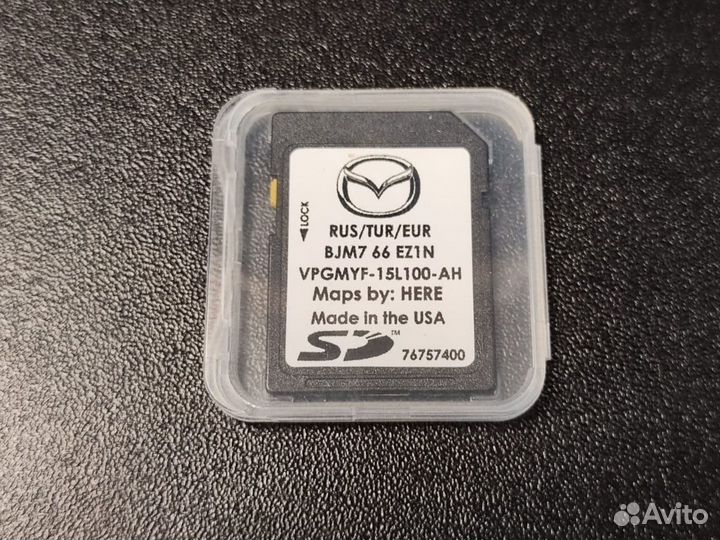 Навигация 2019 г. для Mazda 3 / 6 / CX-5 / CX-9