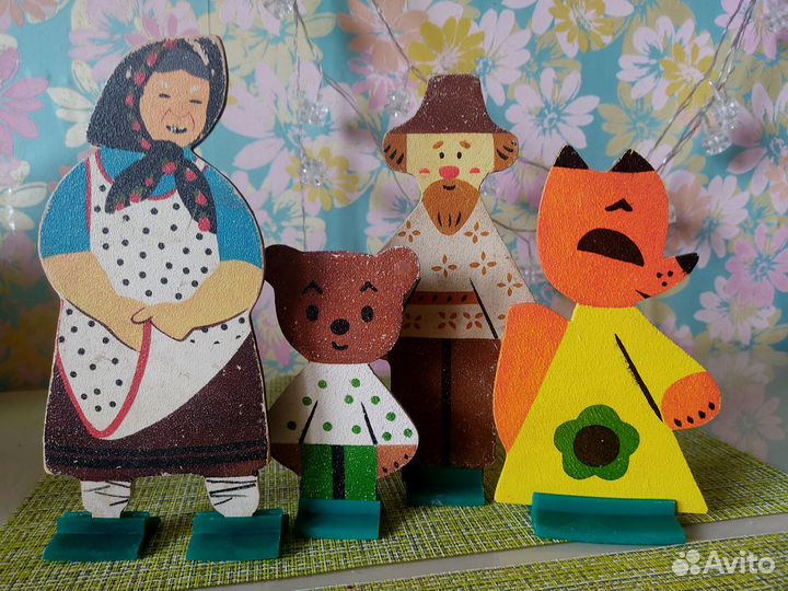 Игрушки для настольной сказки (театра) СССР