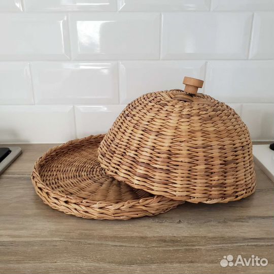 Хлебница плетеная