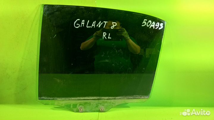 Стекло заднее левое для Mitsubishi Galant 8