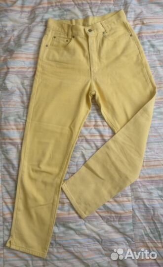 Желтые джинсы 44 р-р