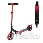 Самокат x-match delta, анодирован 200 мм pu, красн