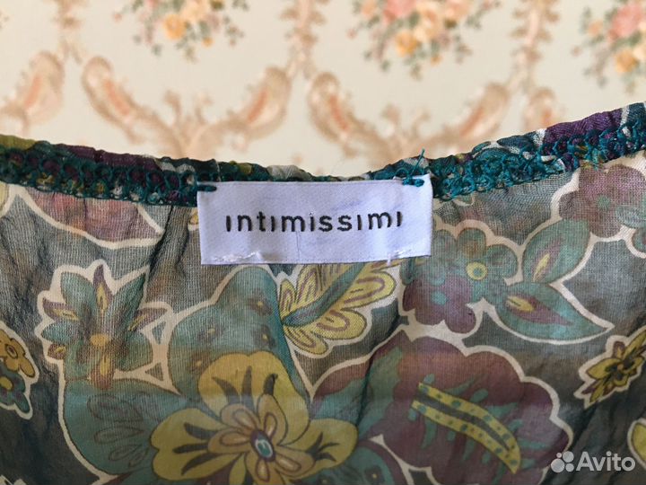 Блузка натуральный шелк intomissimi