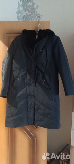 Пальто женское зимнее 56 размер