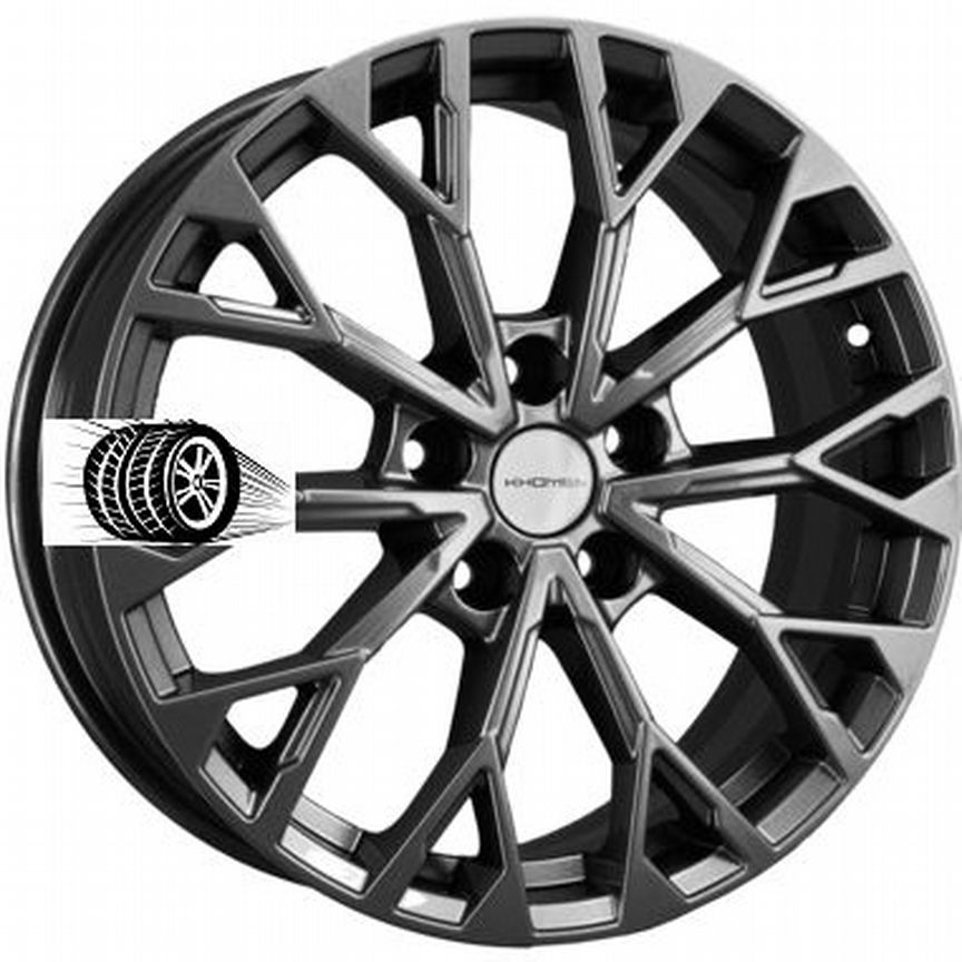 Литые диски Khomen Wheels 7×R17 5×114.3