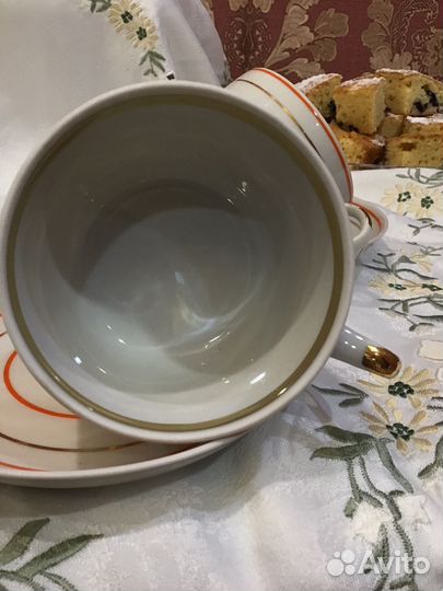 Предметы сервиза Вербилки радиоволны