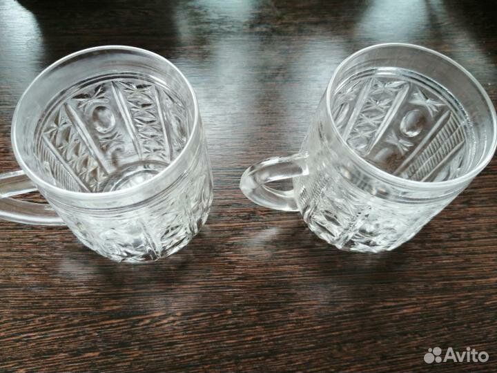 Стаканы/кружки 2 шт. Высота 8 см
