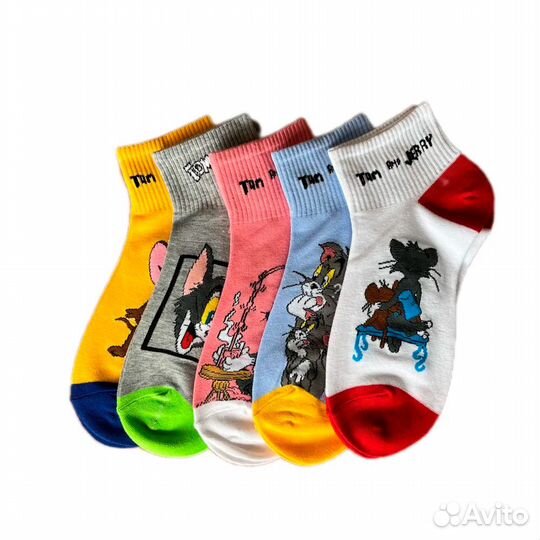 Носки Том и Джерри 5 пар Набор